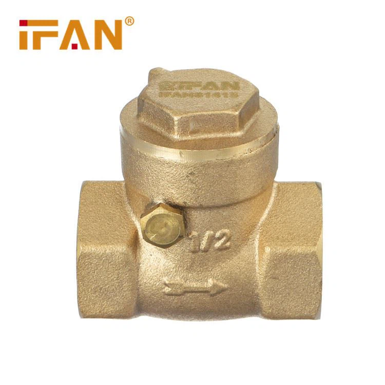 brass no return valve