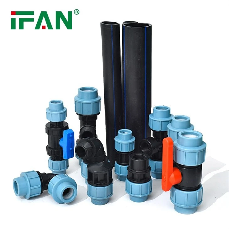 Landbúnaðaráveitu HDPE píputengi