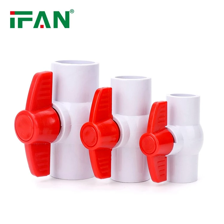 Butterfly Handle UPVC Ball Valve Butterfly Handle UPVC Ball Valve