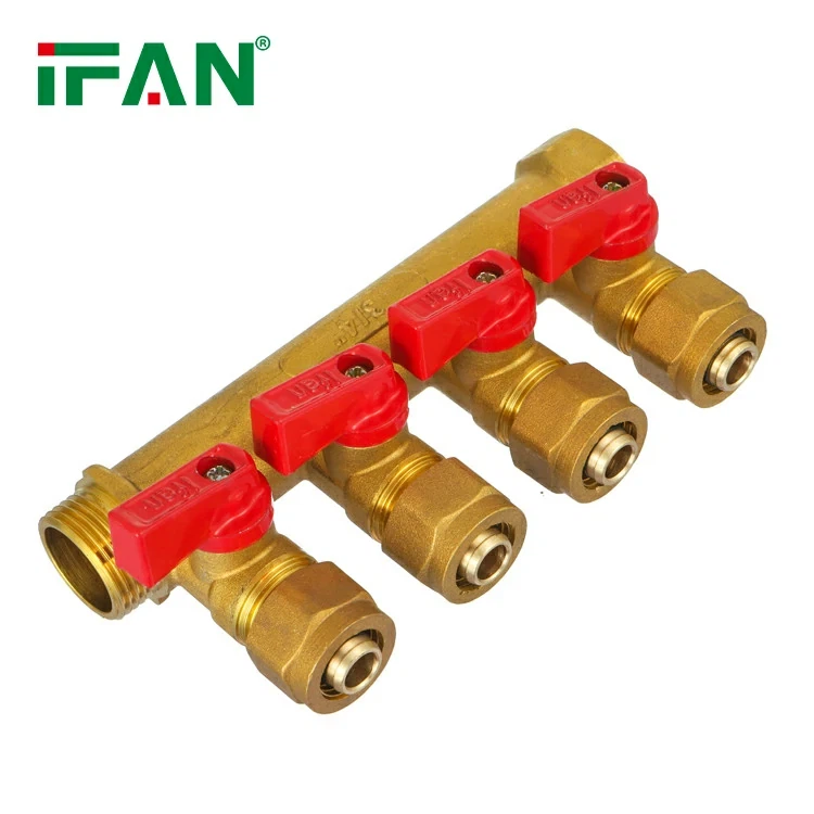 Loftræstikerfi Brass Manifold